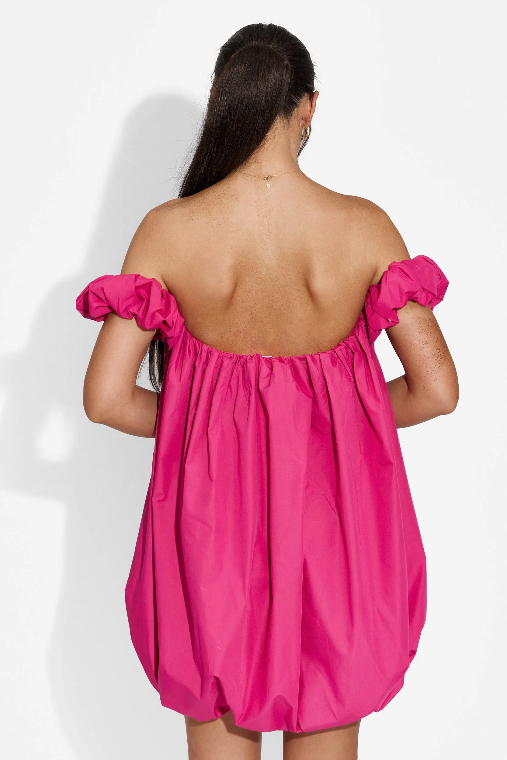 Rochie dama scurta fucsia Searcy Bogas sold by bogas product image thumbnail 2