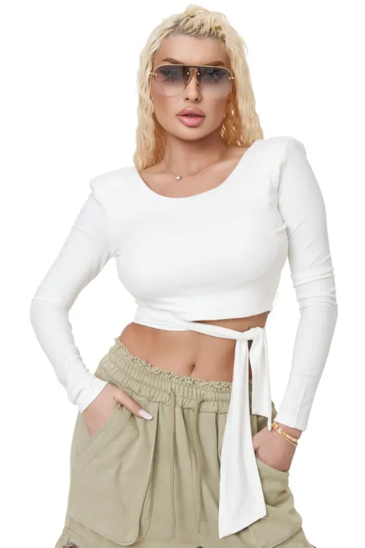 Bluza dama casual alba Lopes Bogas sold by bogas