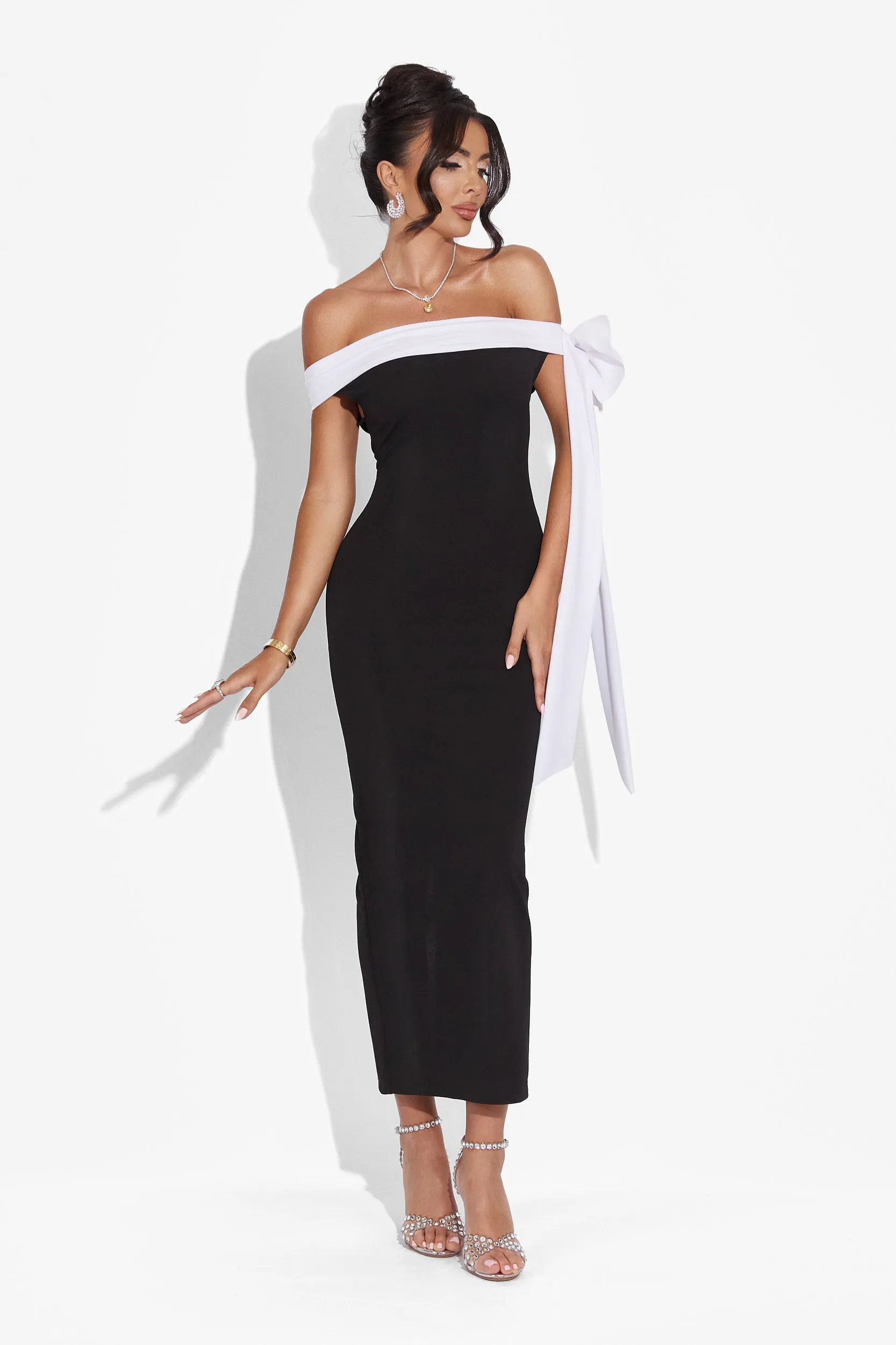 Rochie dama lunga neagra Cady Bogas sold by bogas product image thumbnail 4