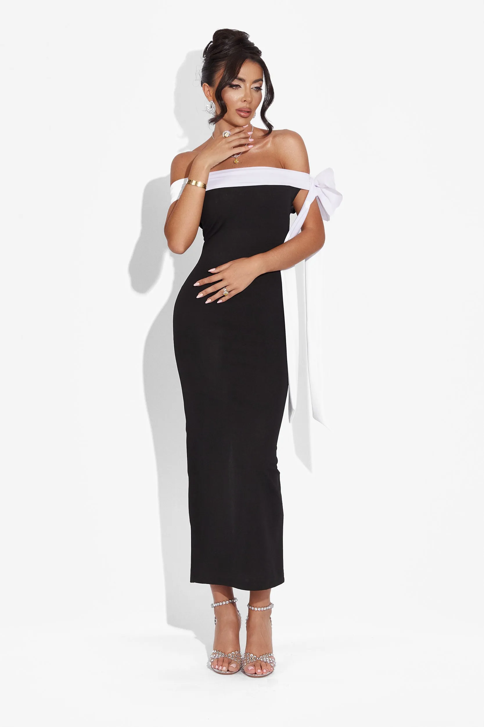 Rochie dama lunga neagra Cady Bogas sold by bogas product image thumbnail 2