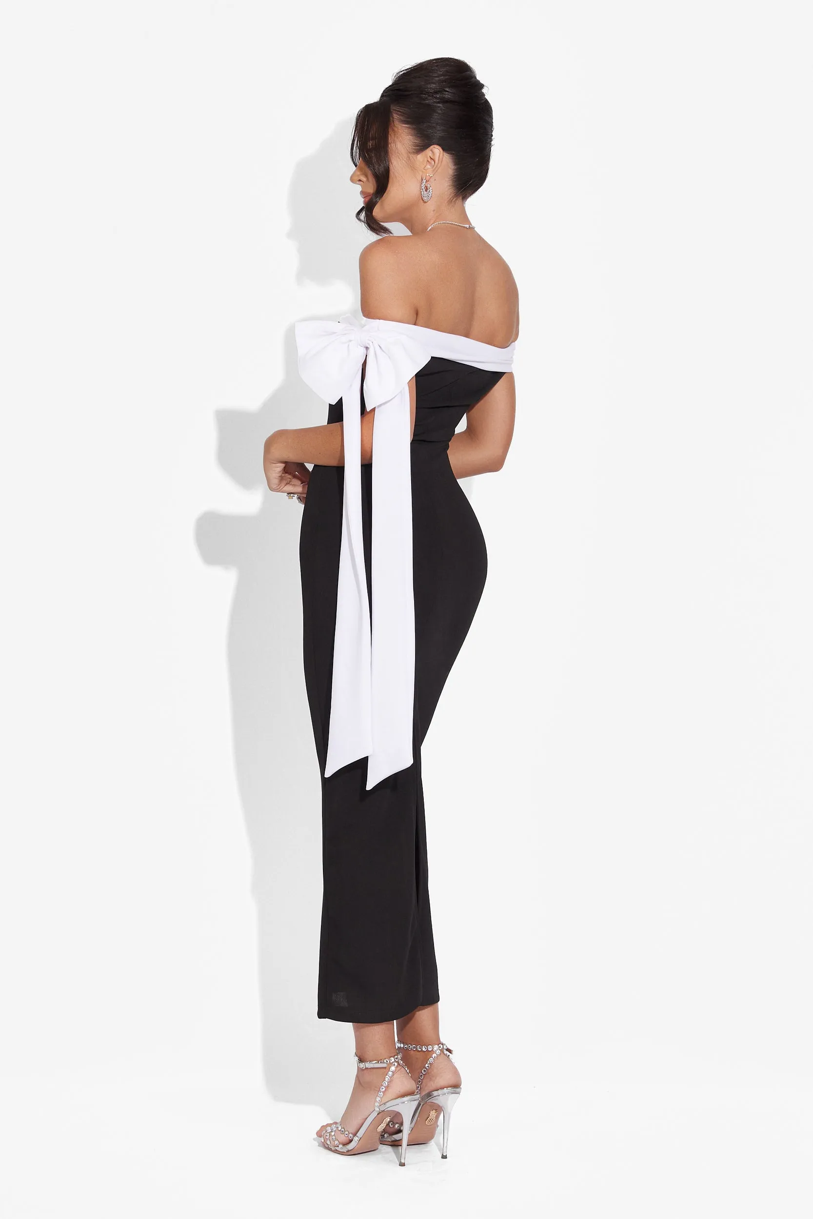 Rochie dama lunga neagra Cady Bogas sold by bogas product image thumbnail 3