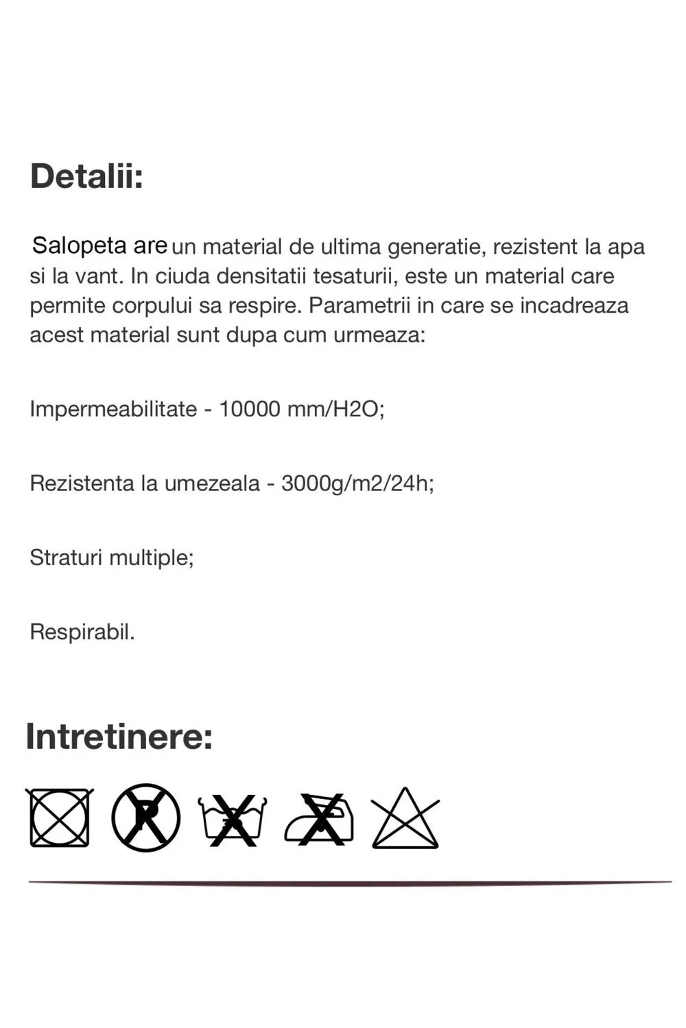 Salopeta ski casual crem Yvels Bogas sold by bogas product image thumbnail 2