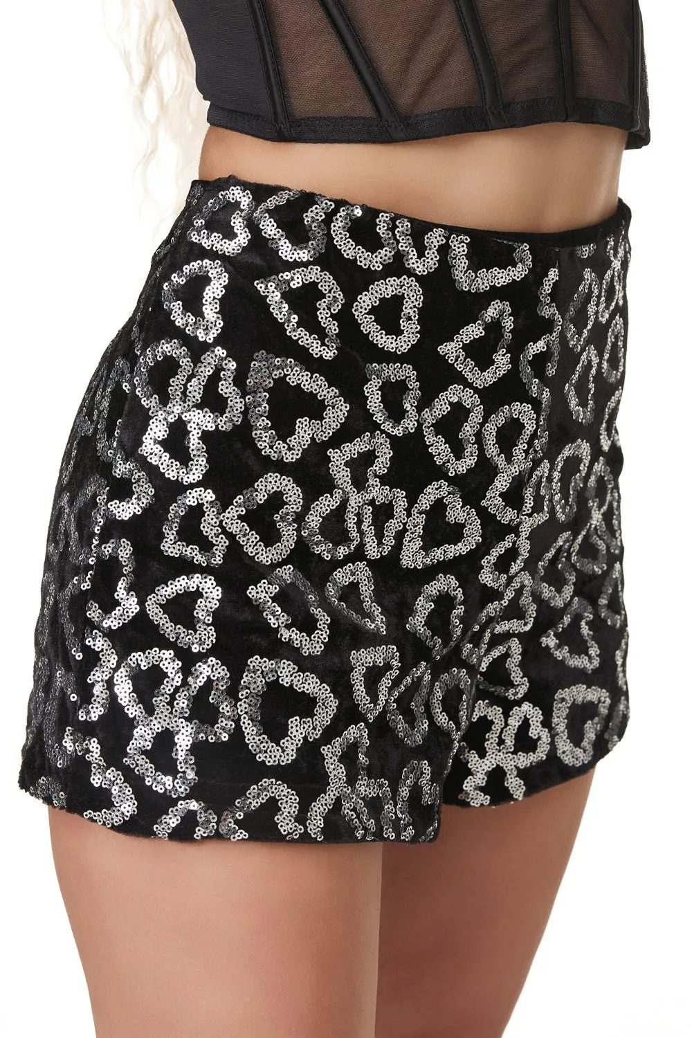 Pantaloni dama scurti negri Arlista Bogas sold by bogas product image thumbnail 3