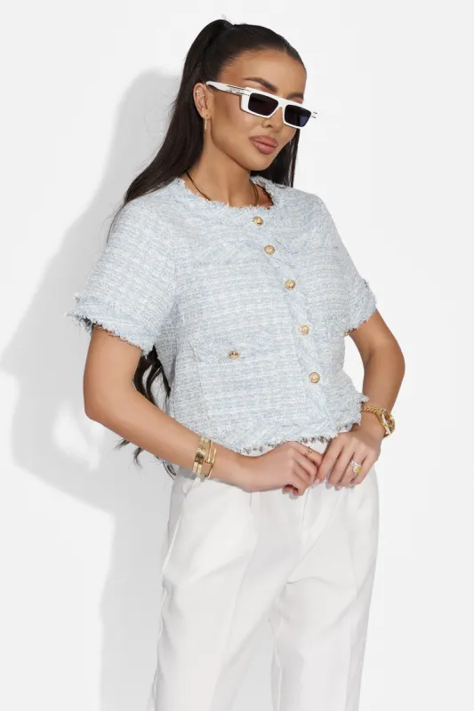 Sacou dama elegant bleu Unablety Bogas sold by bogas