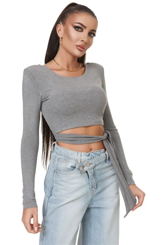 Bluza dama casual gri Lopes Bogas sold by bogas