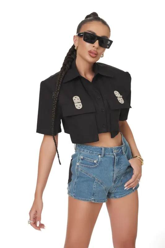 Blugi dama casual albastri Yaira Bogas sold by bogas