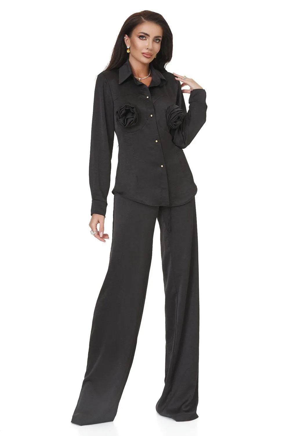 Compleu dama elegant negru Byscona Bogas sold by bogas