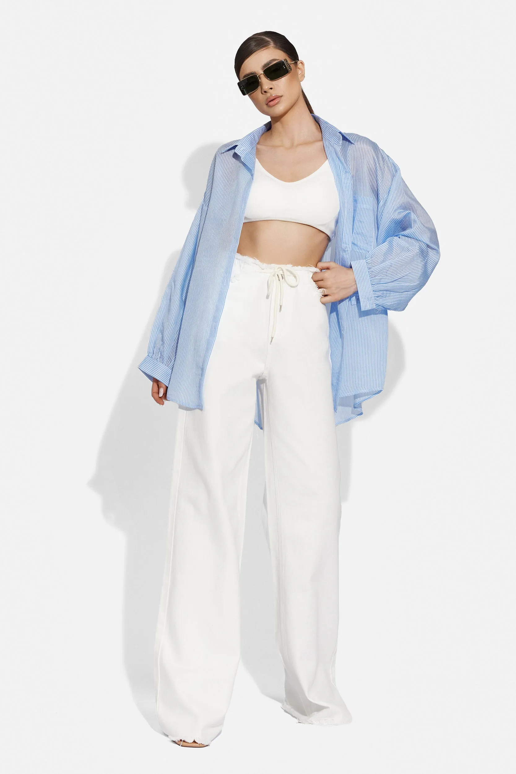 Camasa dama eleganta bleu Naeva Bogas sold by bogas product image thumbnail 3