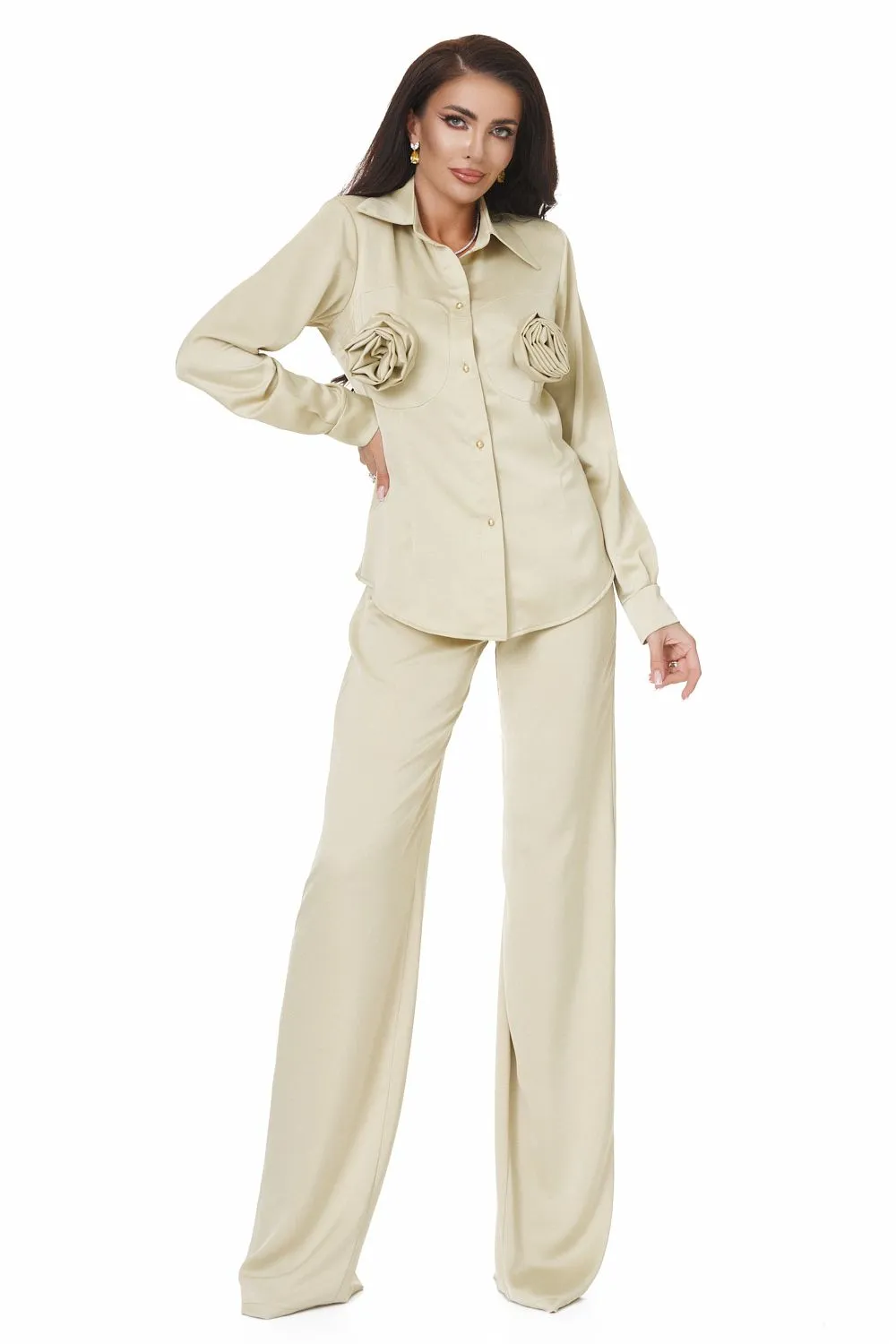 Compleu dama elegant bej Byscona Bogas sold by bogas product image thumbnail 4