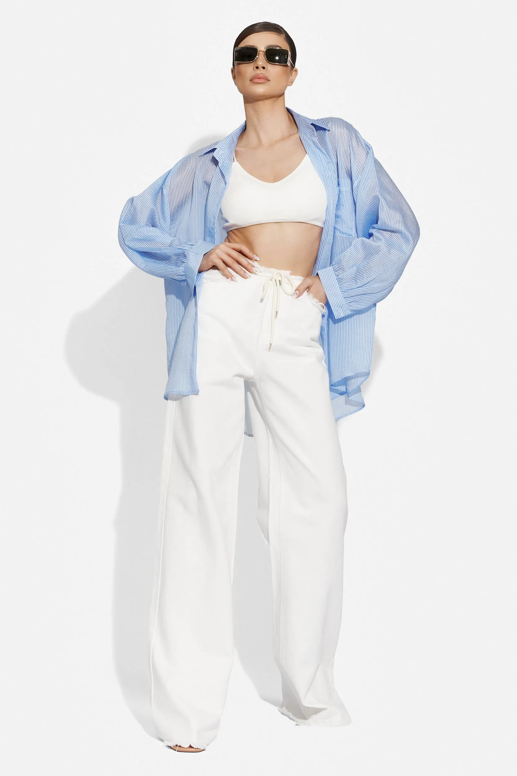 Camasa dama eleganta bleu Naeva Bogas sold by bogas product image thumbnail 4