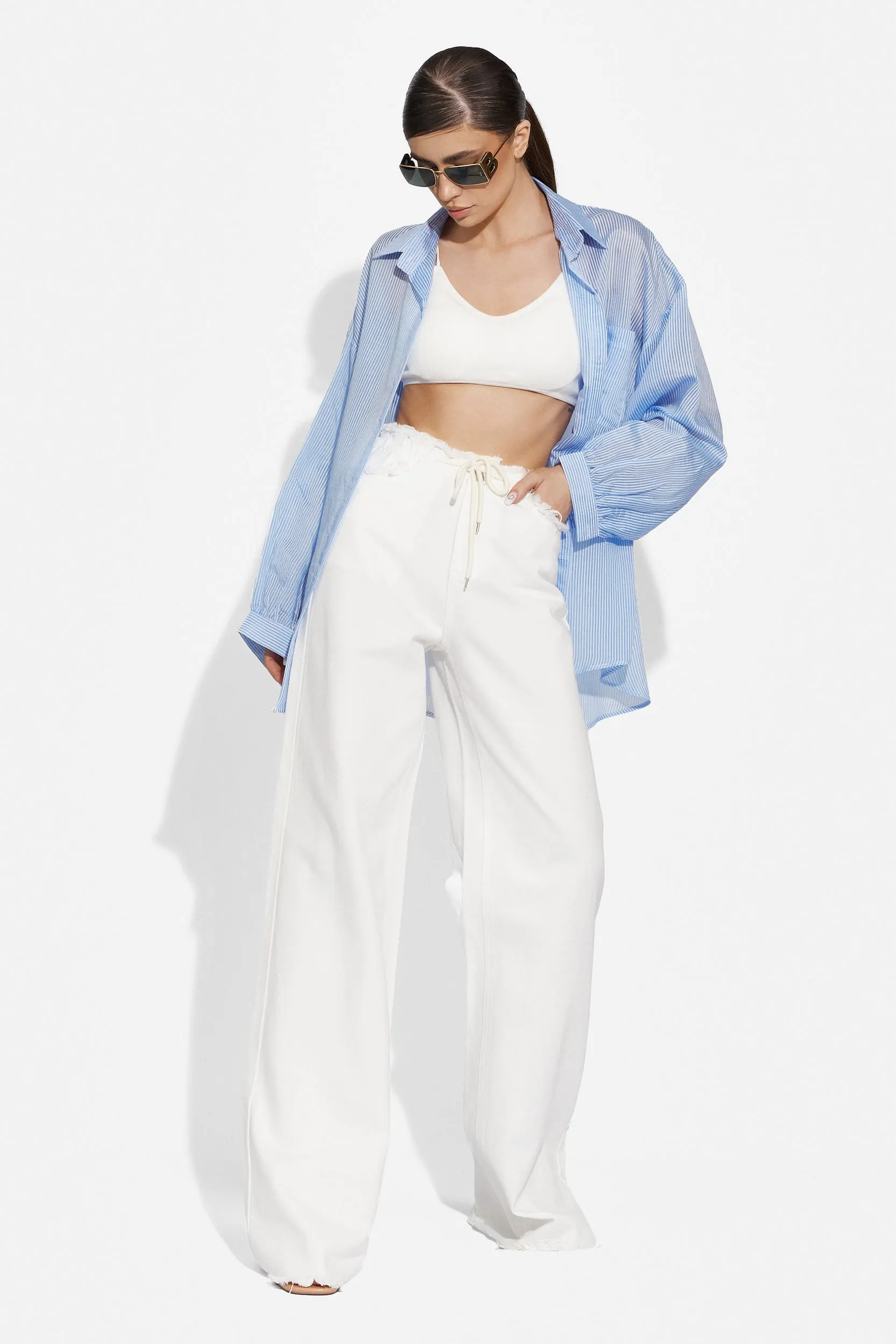 Camasa dama eleganta bleu Naeva Bogas sold by bogas product image thumbnail 5