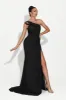 Rochie dama lunga neagra Stacey Bogas sold by bogas