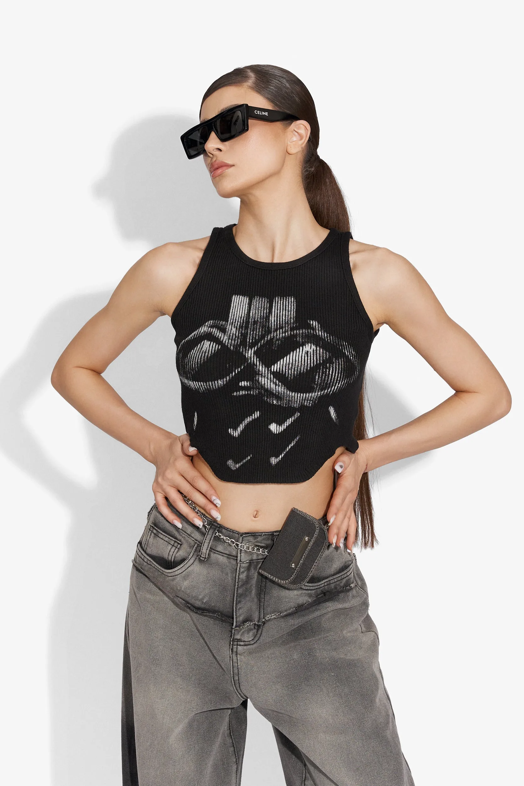 Maiou dama casual negru Saltexa Bogas sold by bogas product image thumbnail 3