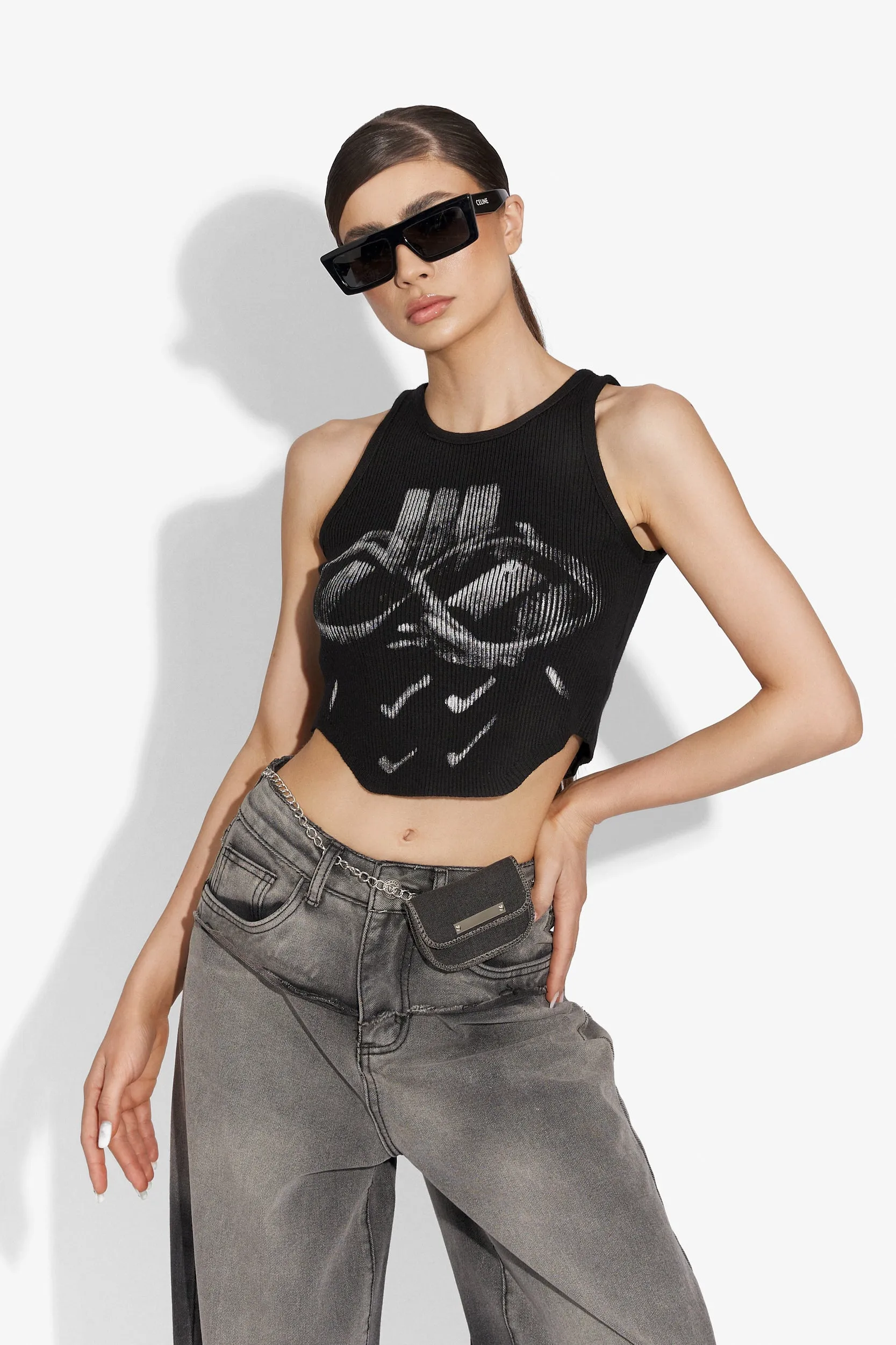 Maiou dama casual negru Saltexa Bogas sold by bogas product image thumbnail 4