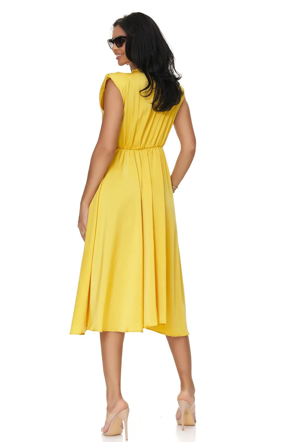 Rochie dama midi galbena Jemylis Bogas sold by bogas product image thumbnail 5