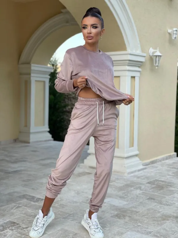 Compleu casual bej Vandana Bogas sold by bogas