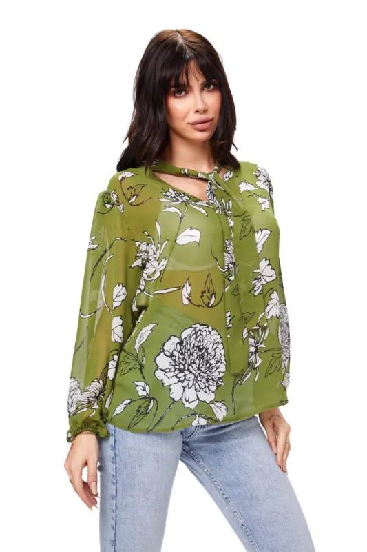 Camasa dama eleganta verde Serray Bogas sold by bogas