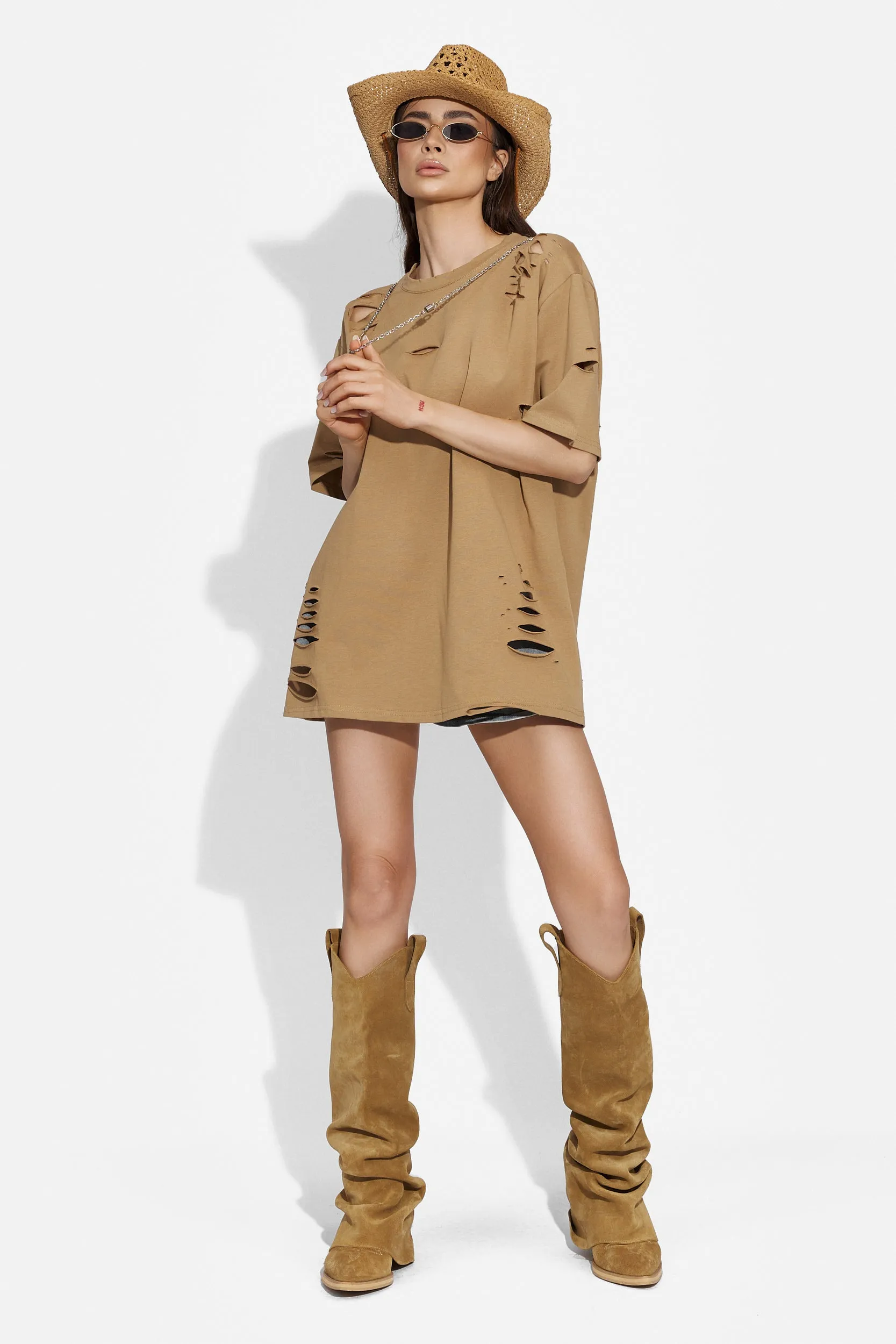 Tricou dama casual maro Clipona Bogas sold by bogas product image thumbnail 3