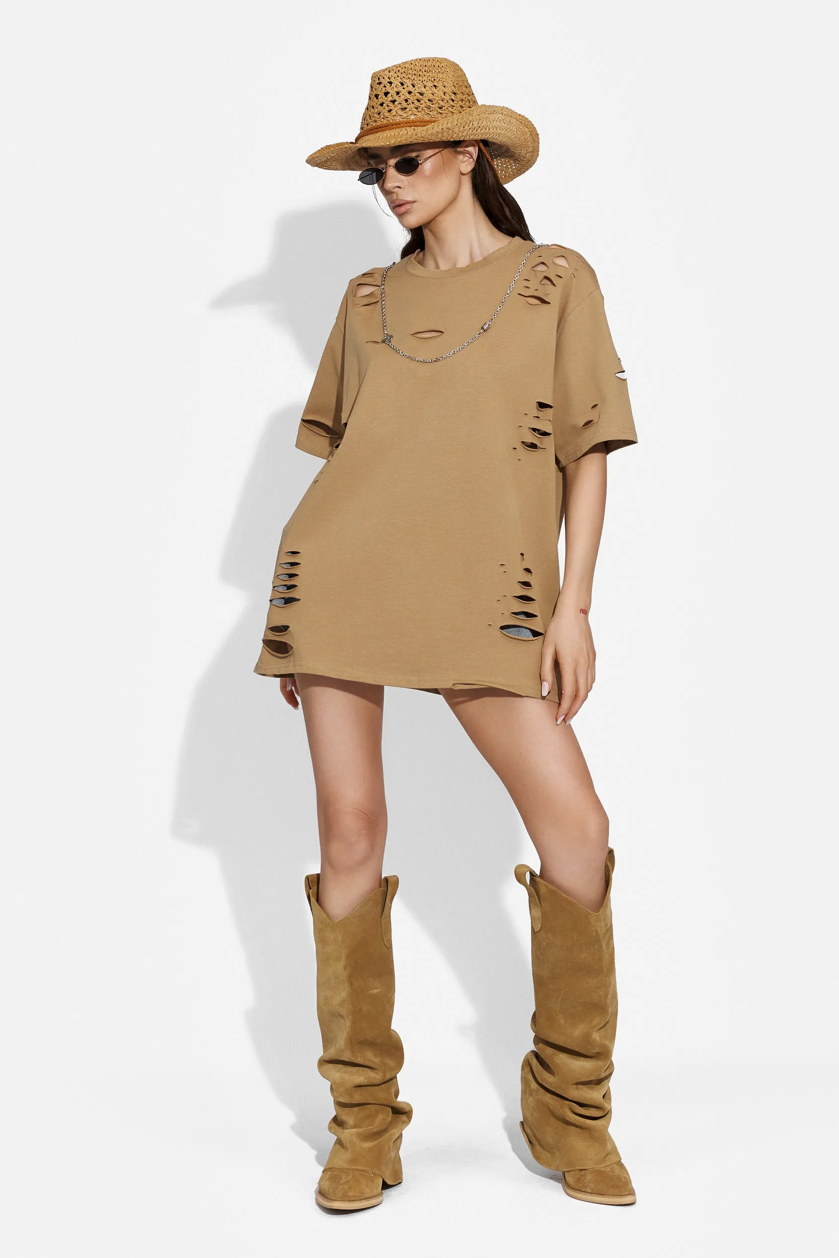 Tricou dama casual maro Clipona Bogas sold by bogas product image thumbnail 4