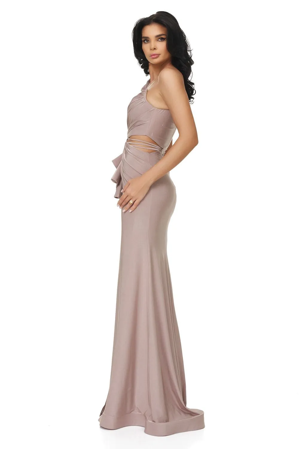 Rochie dama lunga bej Lisany Bogas sold by bogas product image thumbnail 3