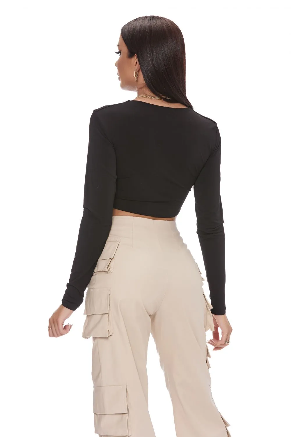 Bluza dama eleganta neagra Regazzi Bogas sold by bogas product image thumbnail 3