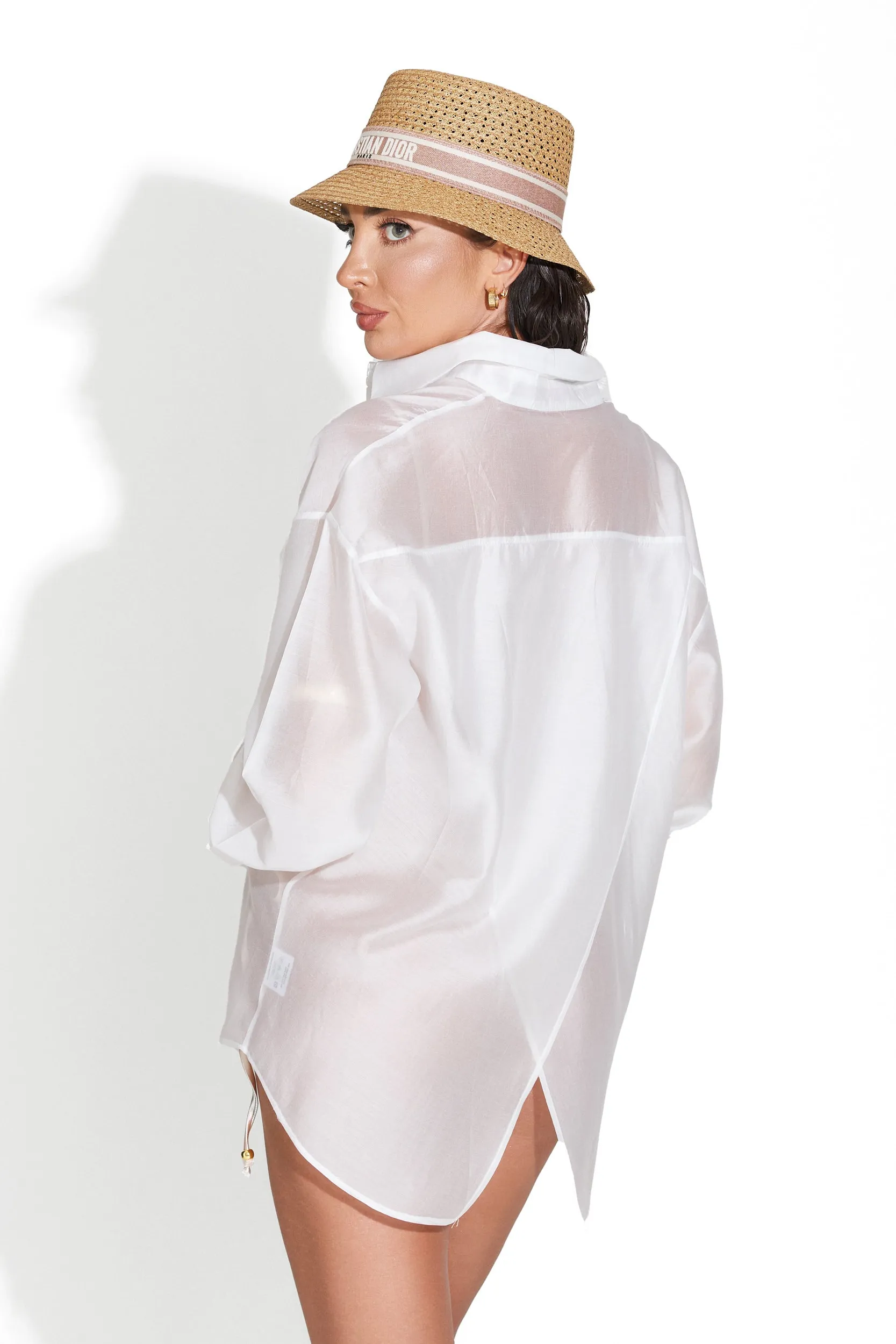 Camasa dama casual alba Ysna Bogas sold by bogas product image thumbnail 2