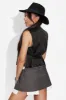 Compleu cu fusta dama elegant gri Nikolaj Bogas sold by bogas