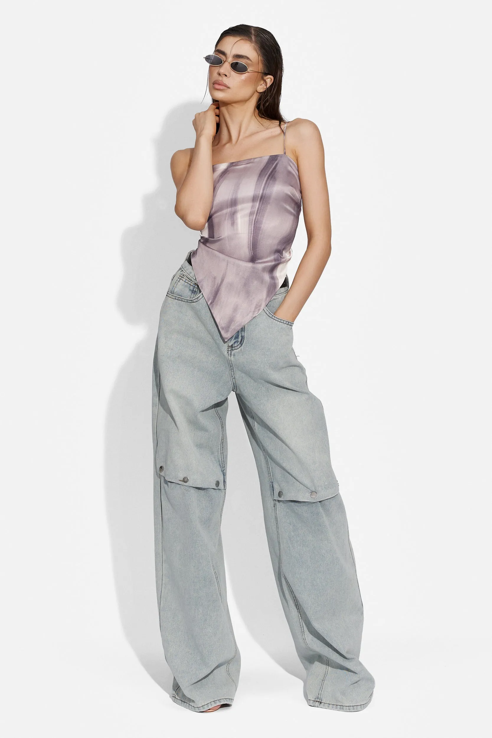 Blugi dama casual bleu Semata Bogas sold by bogas