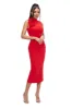 Rochie dama midi rosie Priority Bogas sold by bogas