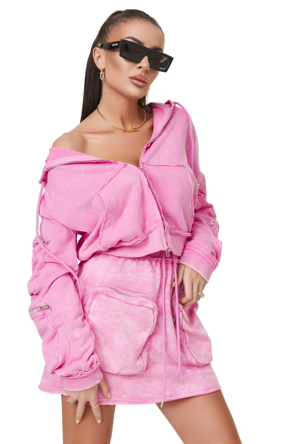 Compleu dama casual roz Remes Bogas sold by bogas product image thumbnail 3