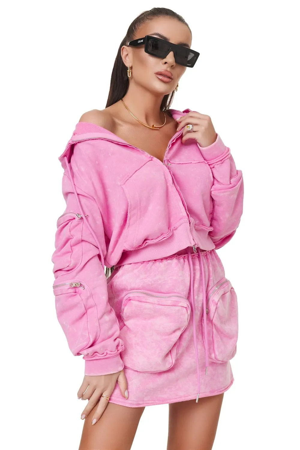 Compleu dama casual roz Remes Bogas sold by bogas product image thumbnail 2