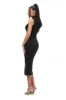 Rochie dama midi neagra Priority Bogas sold by bogas