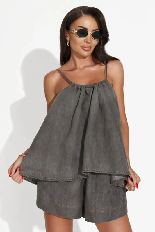 Compleu cu pantaloni gri Destinas Bogas made by bogas