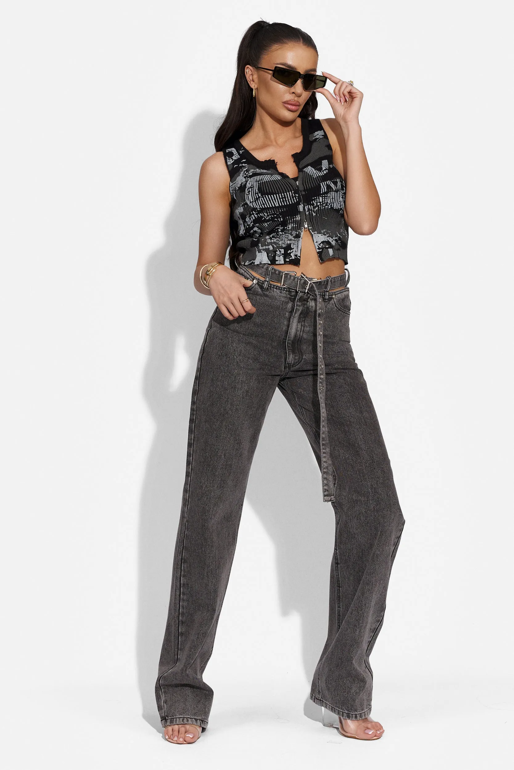 Maiou dama casual negru Rondely Bogas sold by bogas product image thumbnail 2