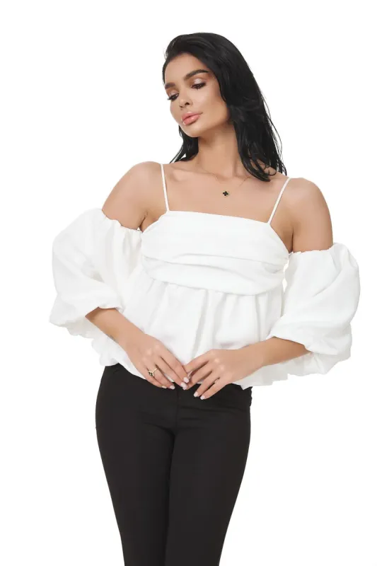 Camasa dama casual alba Oregon Bogas sold by bogas