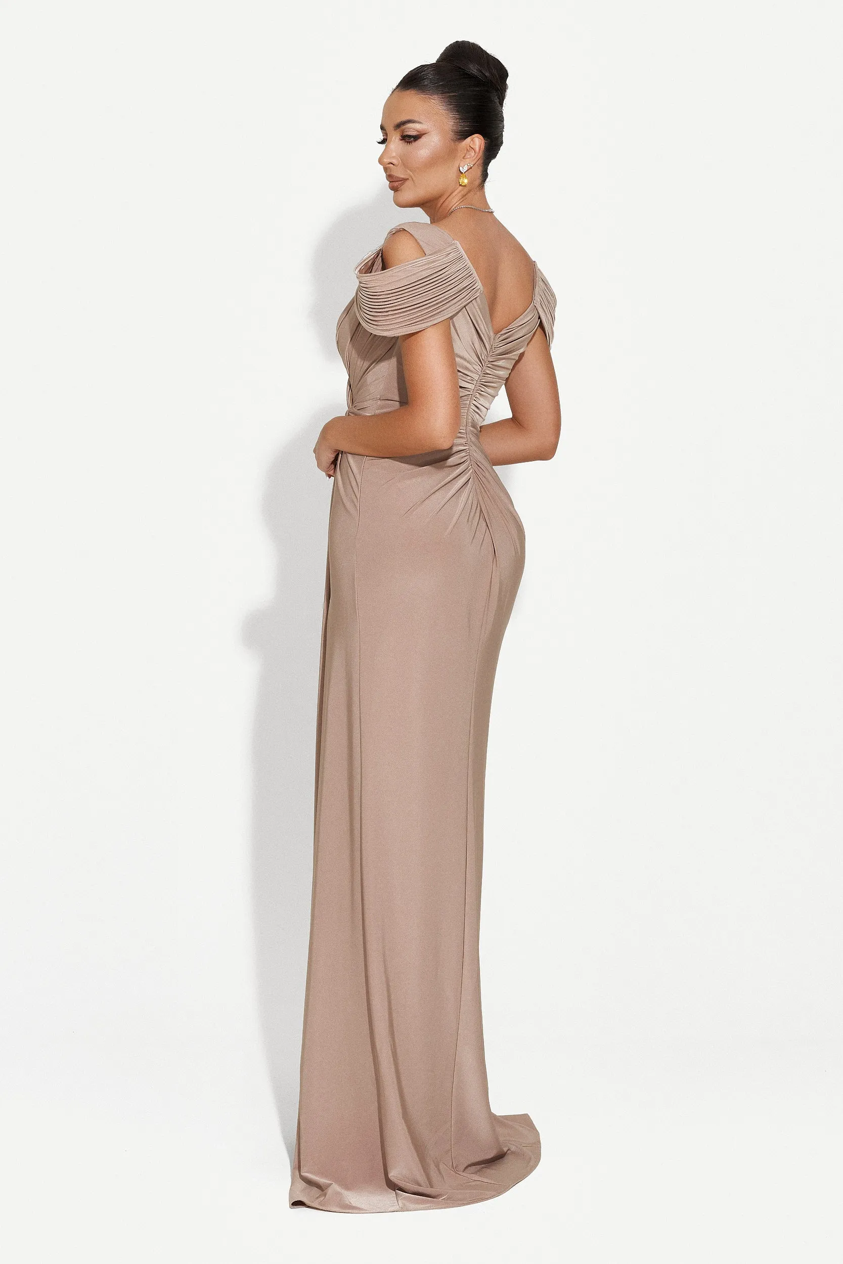 Rochie dama lunga bej Soley Bogas sold by bogas product image thumbnail 2