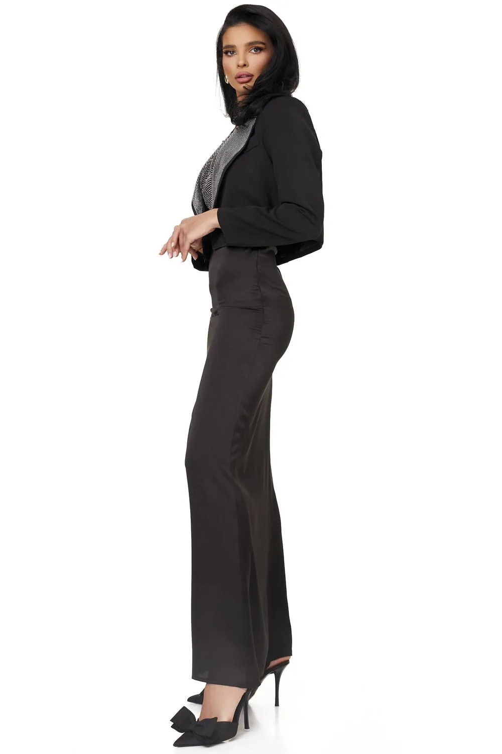 Fusta dama eleganta neagra Glysa Bogas sold by bogas product image thumbnail 3