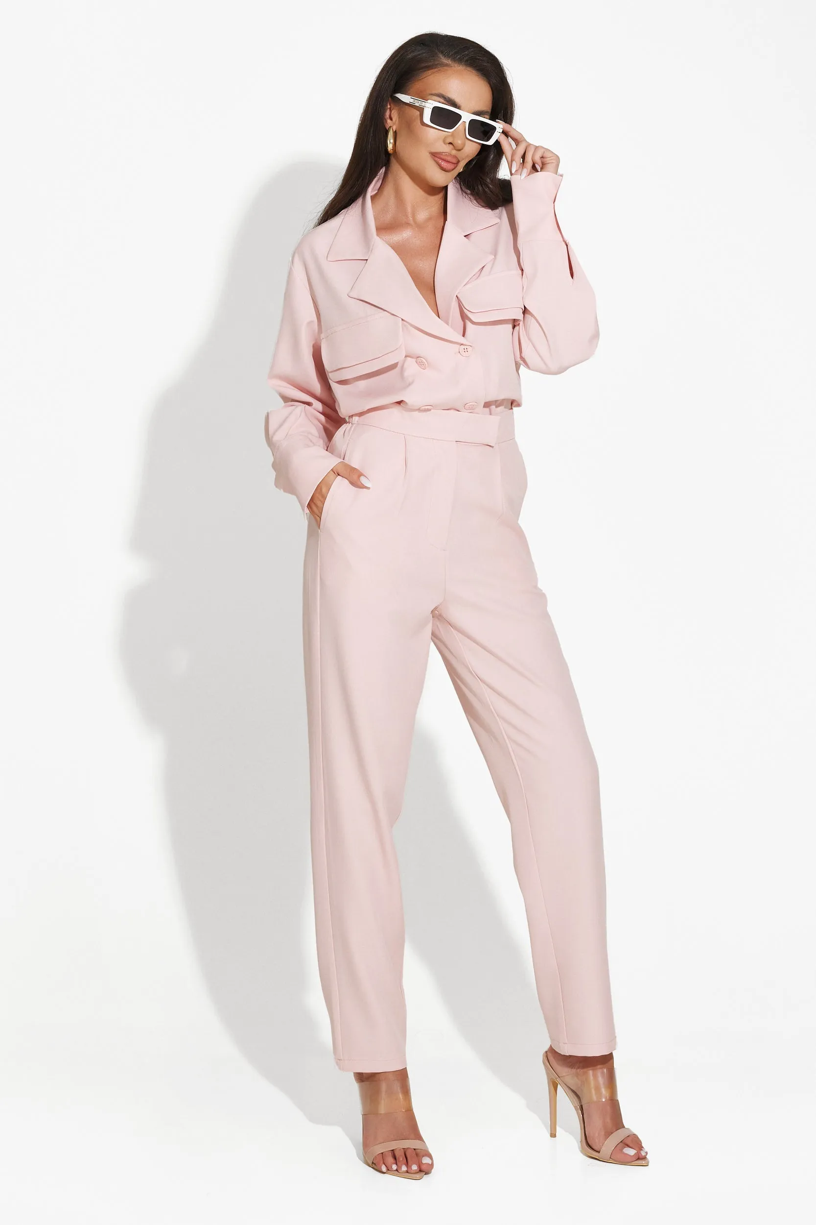 Compleu dama elegant roz Narcisa Bogas sold by bogas product image thumbnail 5