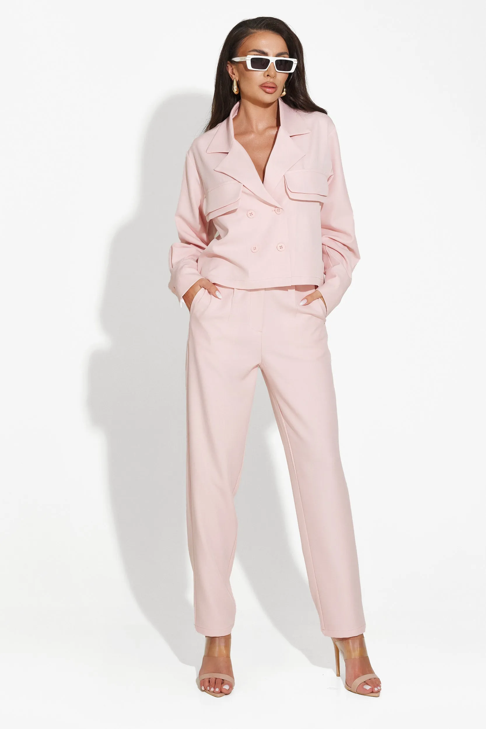 Compleu dama elegant roz Narcisa Bogas sold by bogas product image thumbnail 3