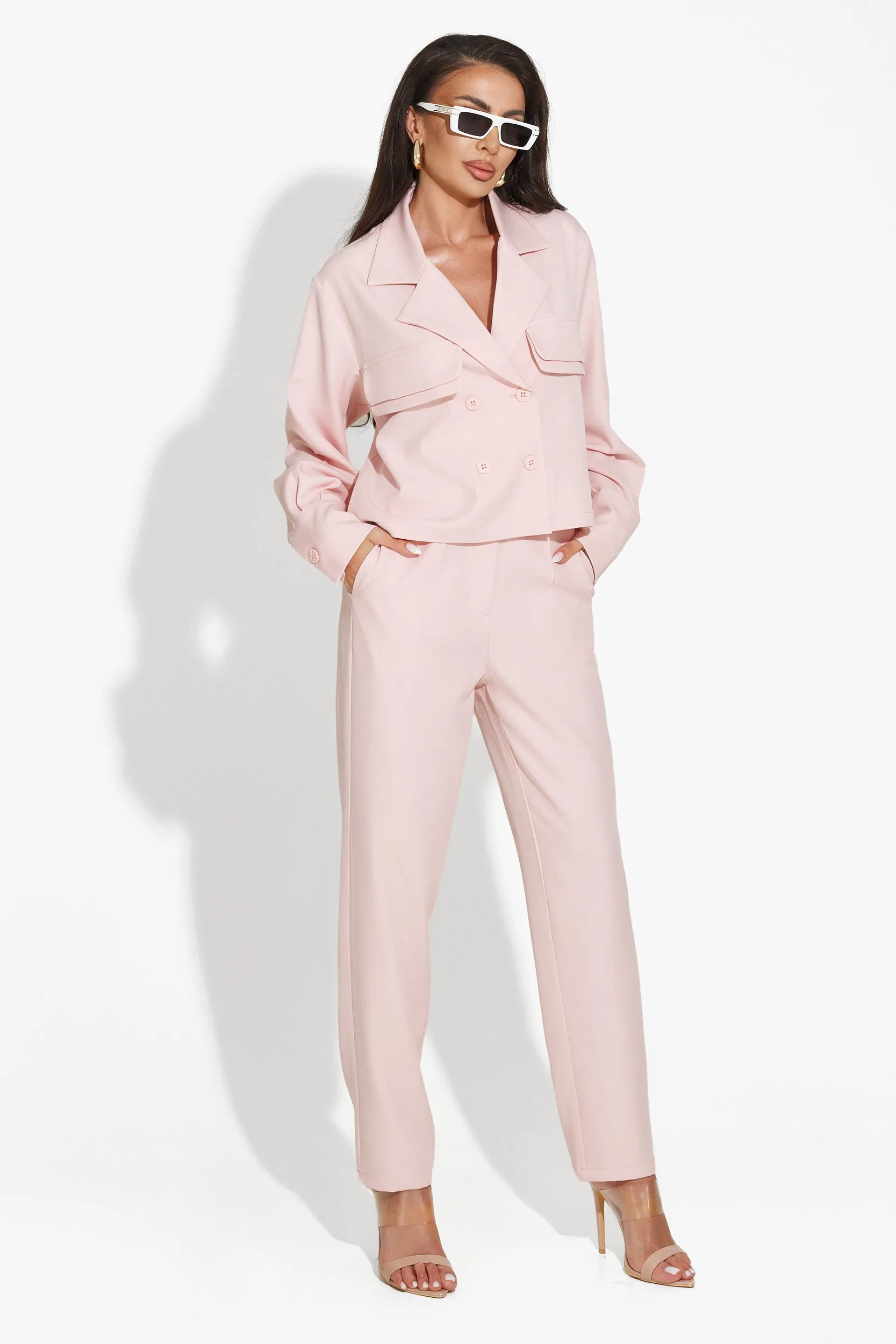 Compleu dama elegant roz Narcisa Bogas sold by bogas