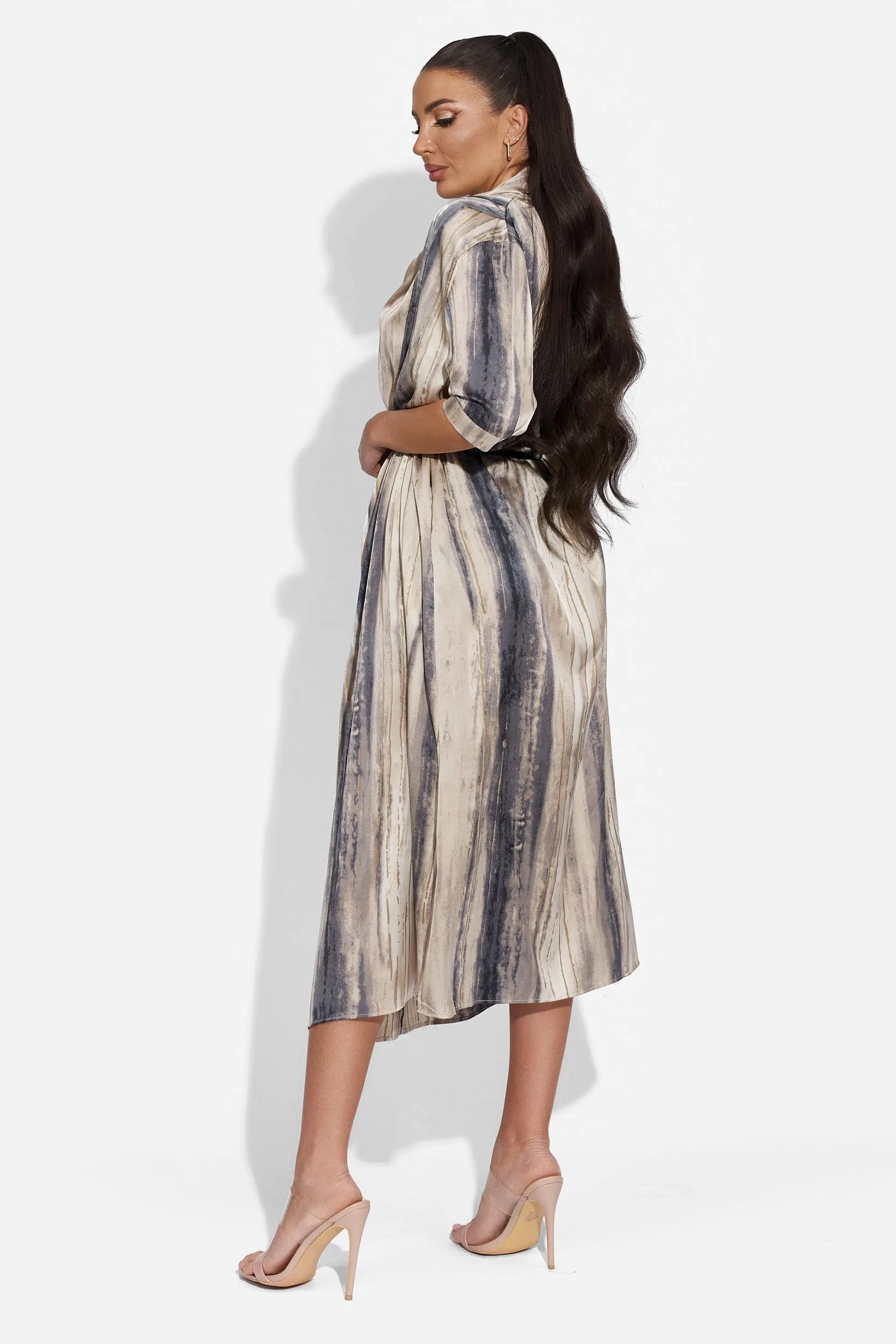 Rochie dama lunga gri Selage Bogas sold by bogas product image thumbnail 2