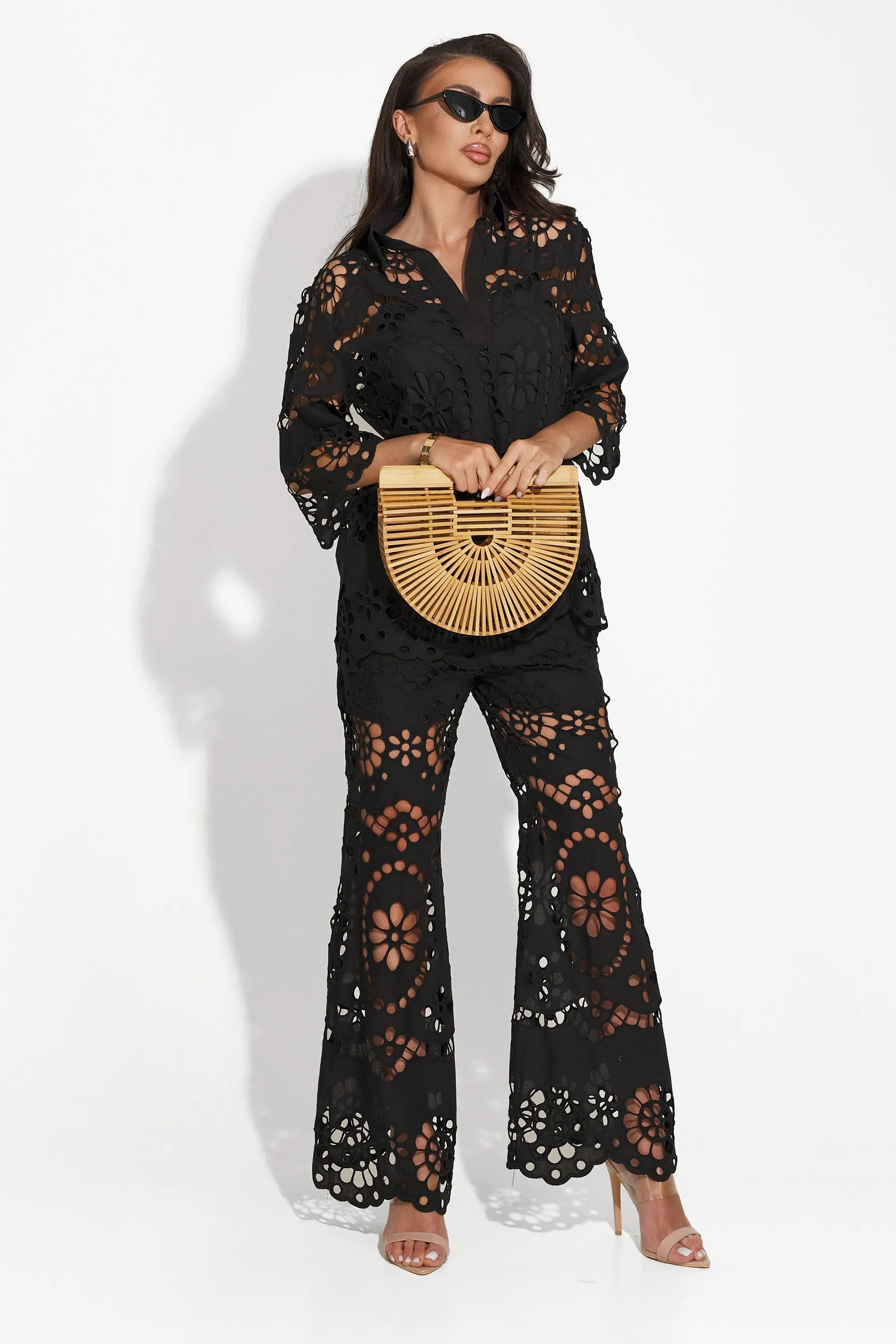 Compleu dama elegant negru Yustina Bogas sold by bogas product image thumbnail 4