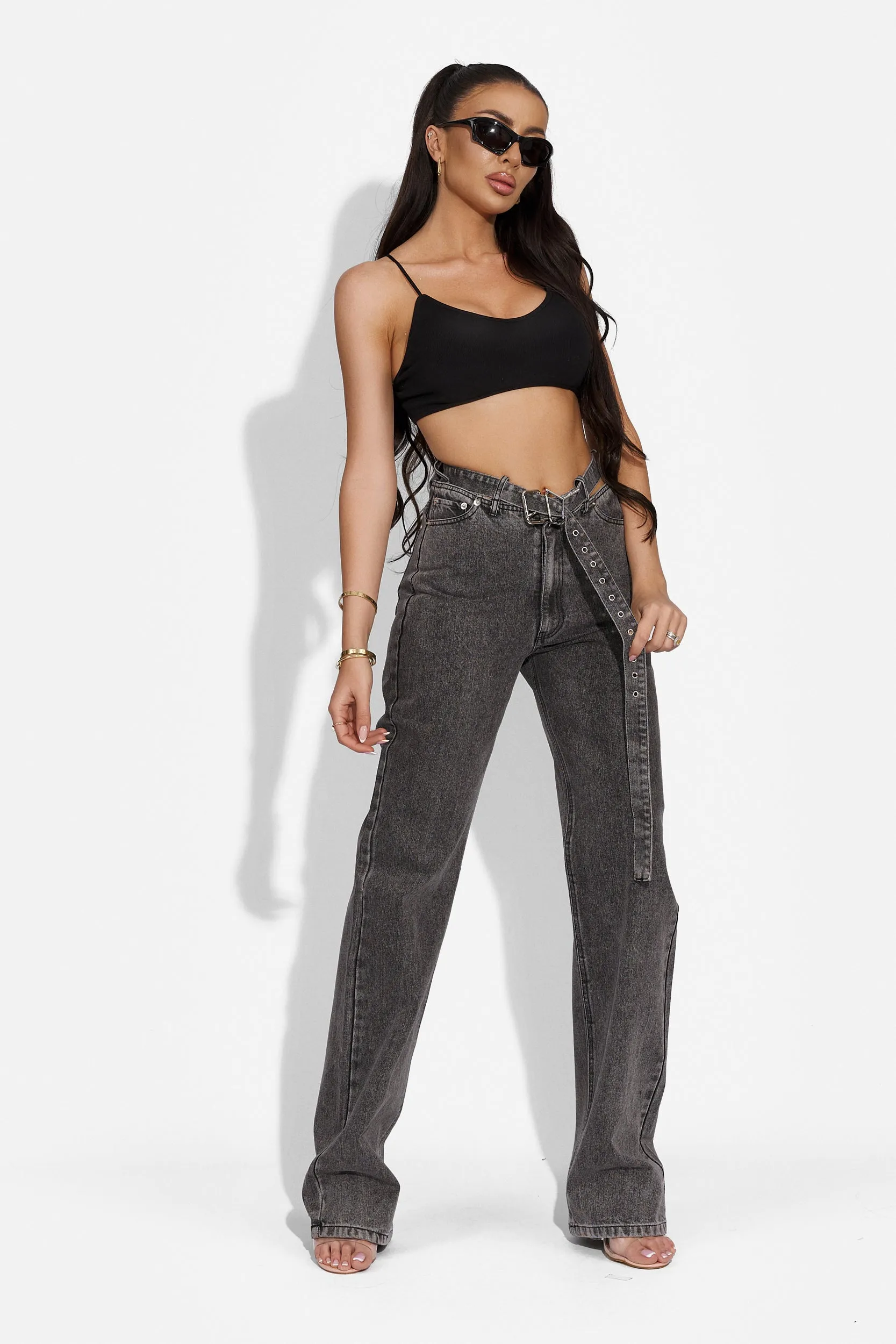 Blugi dama casual gri Getia Bogas sold by bogas product image thumbnail 3