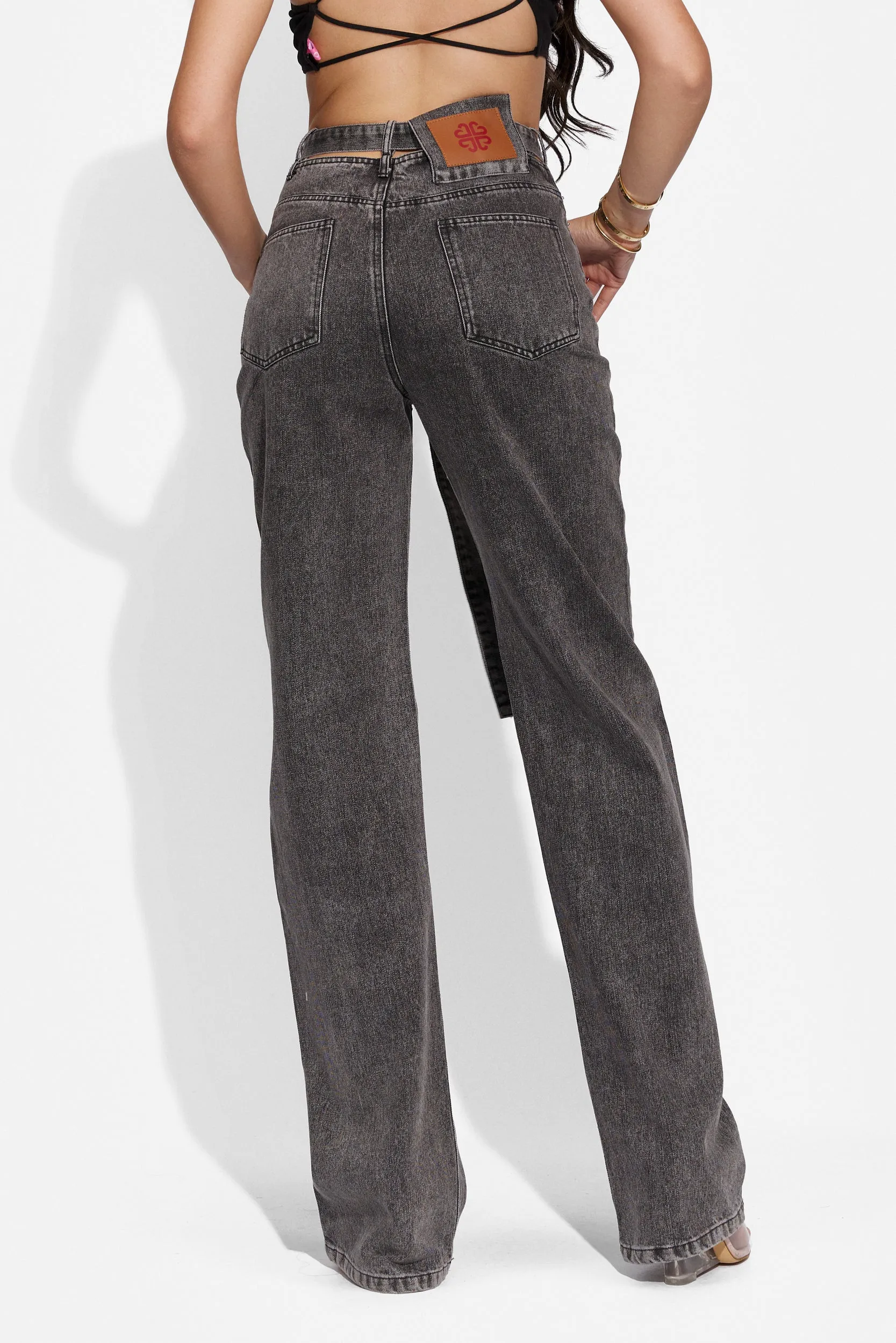 Blugi dama casual gri Getia Bogas sold by bogas product image thumbnail 2