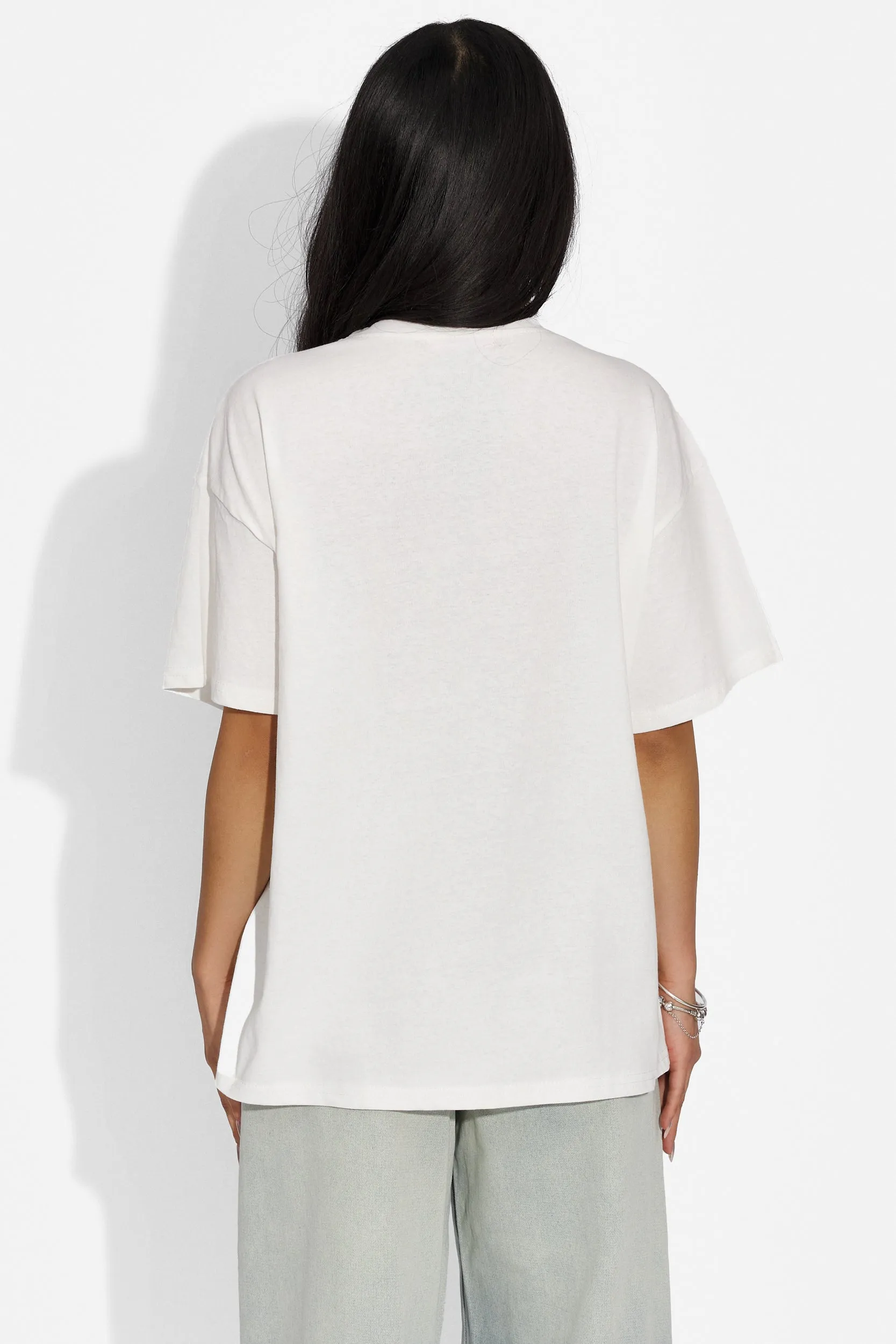 Tricou dama casual alb Monity Bogas sold by bogas product image thumbnail 2