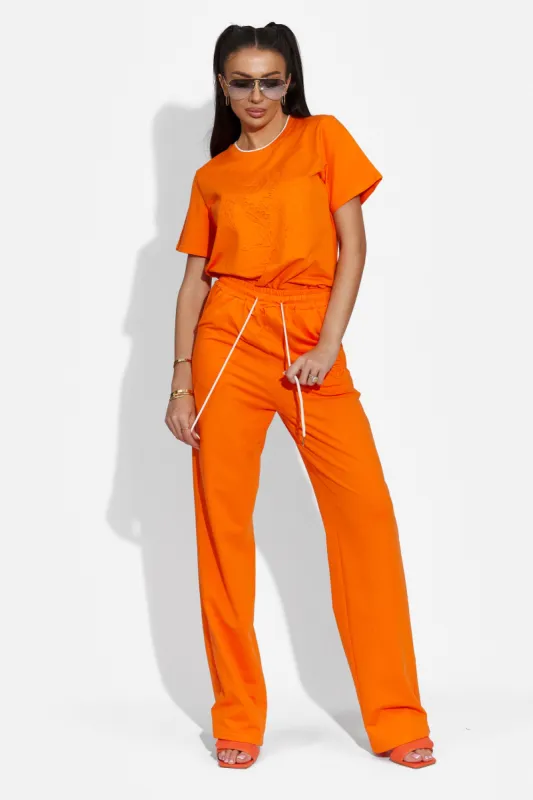 Trening dama casual portocaliu Giovana Bogas sold by bogas