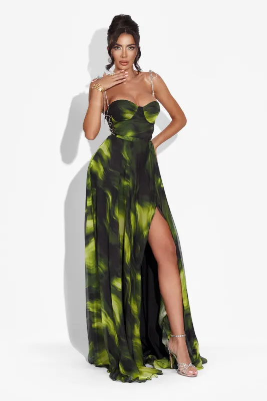 Rochie dama lunga neagra Galizana Bogas sold by bogas