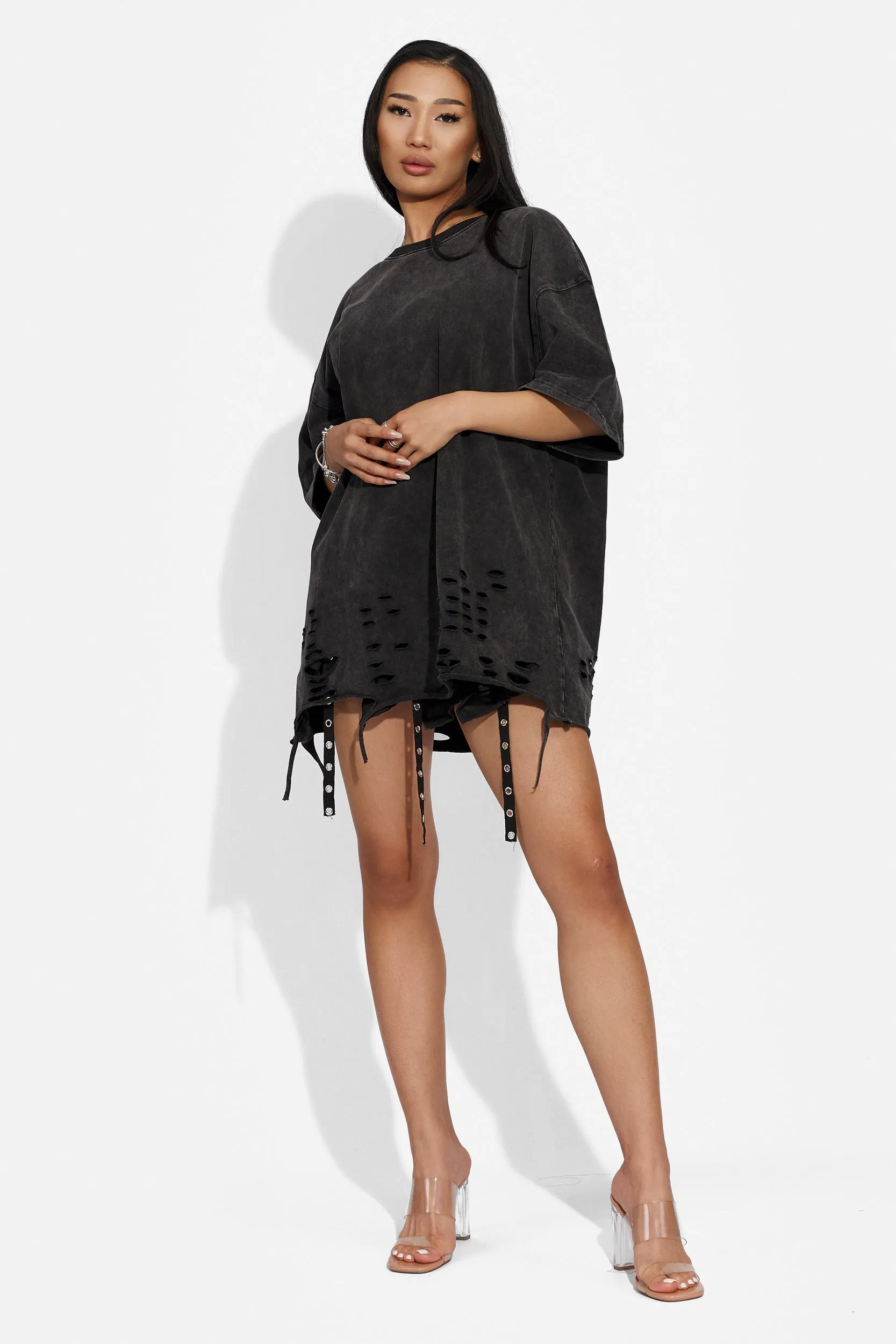 Fusta dama casual neagra Juliena Bogas sold by bogas product image thumbnail 2