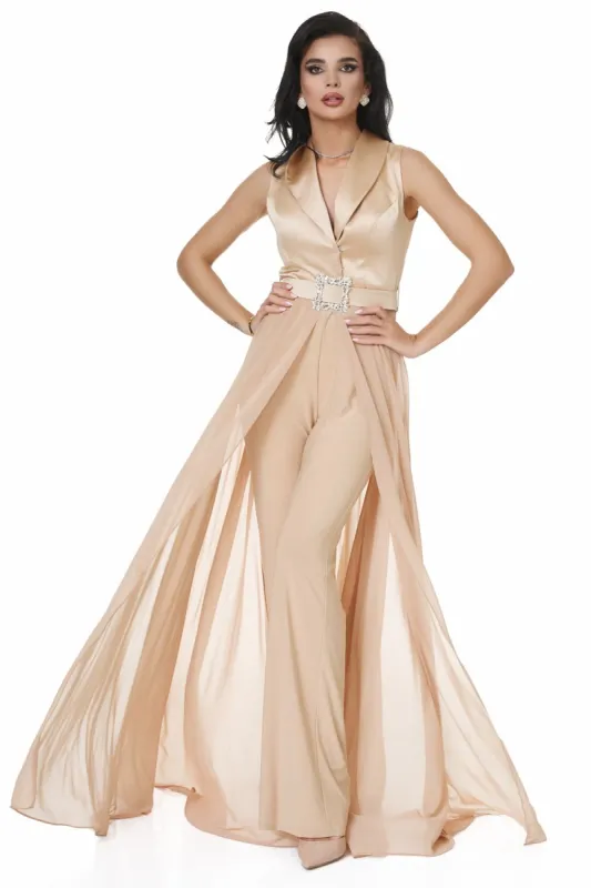 Salopeta dama eleganta bej Gidisa Bogas sold by bogas