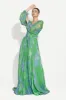 Rochie dama lunga verde Sintia Bogas sold by bogas